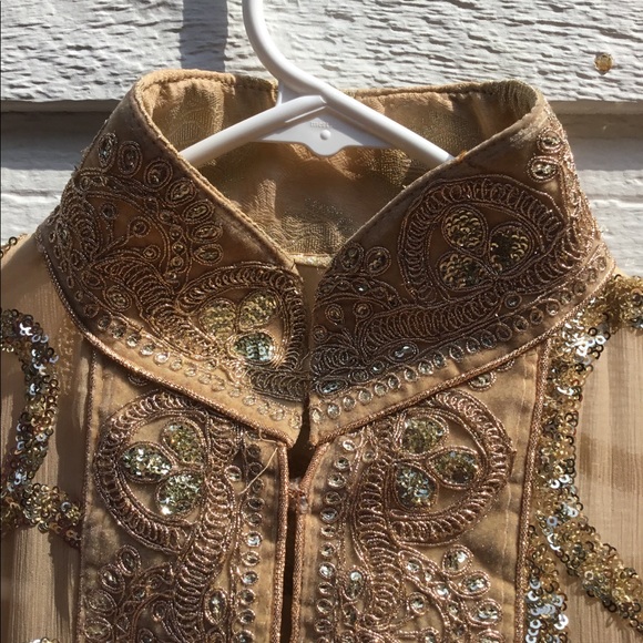 Dresses & Skirts - Salwar kameez in beige color , party wear